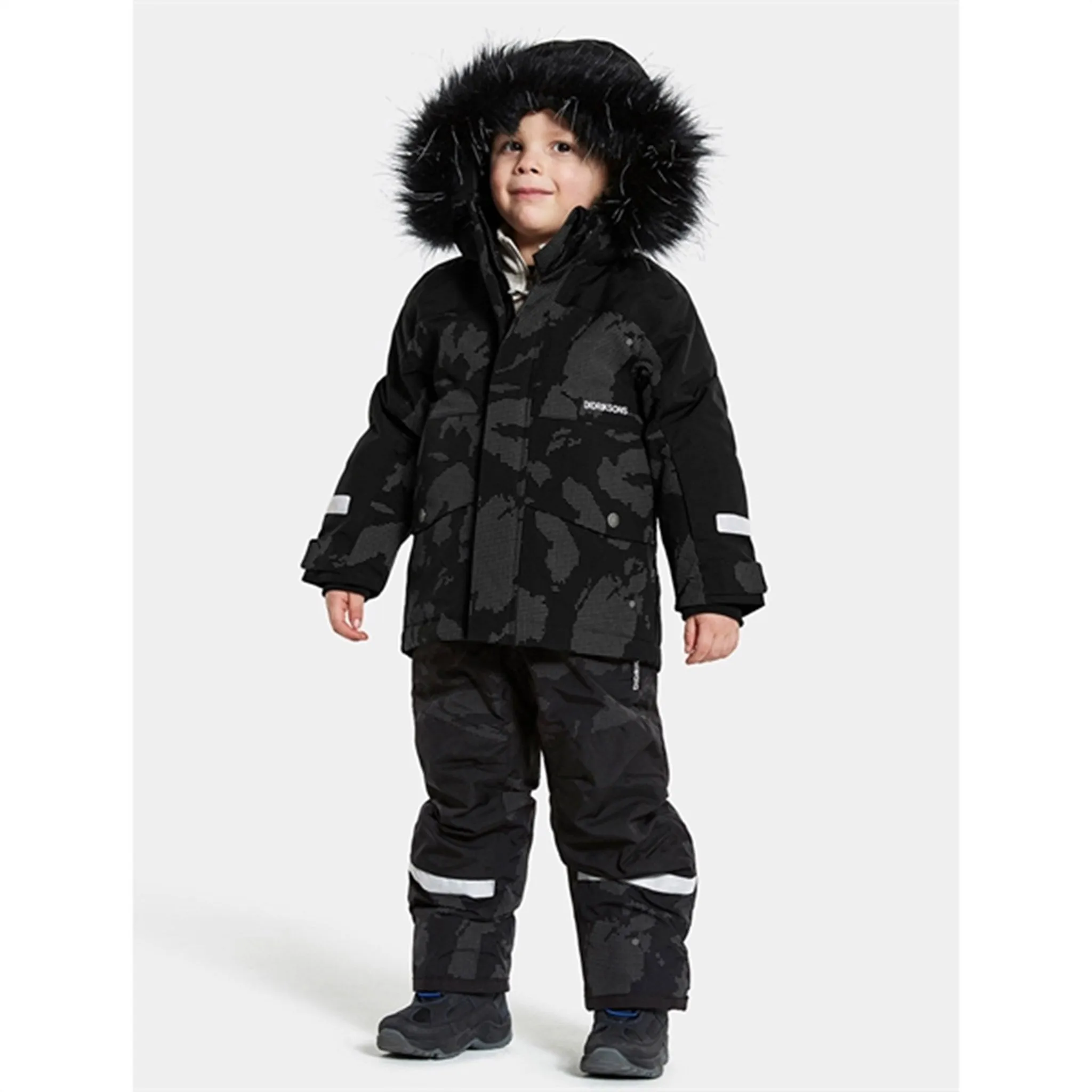 Didriksons Bjärven Island Print Ref Parka