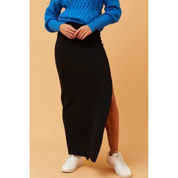 DORIA KNIT MAXI SKIRT