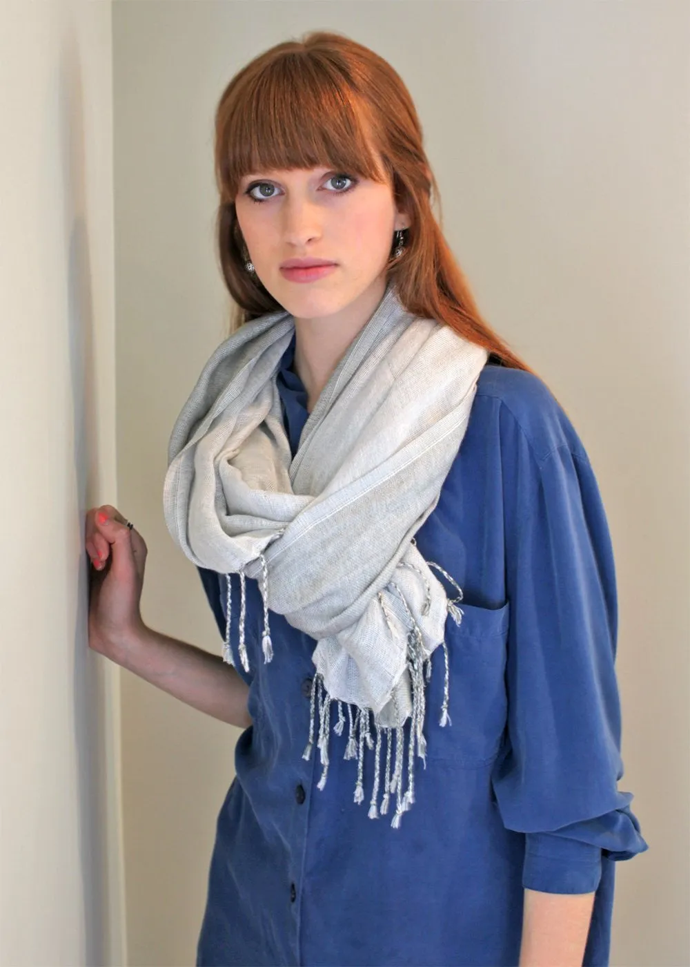 Double Layer Luxurious Reversible Scarf Wrap