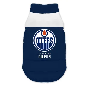 Edmonton Oilers Pet Parka Puff Vest