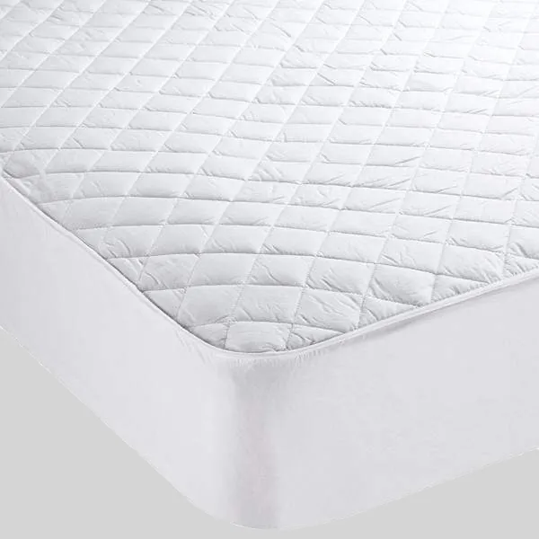 Egyptian Cotton Quilted Waterproof Mattress Protector Extra Deep Hypoallergenic Breathable All Sizes Classic White by OLIVIA ROCCO