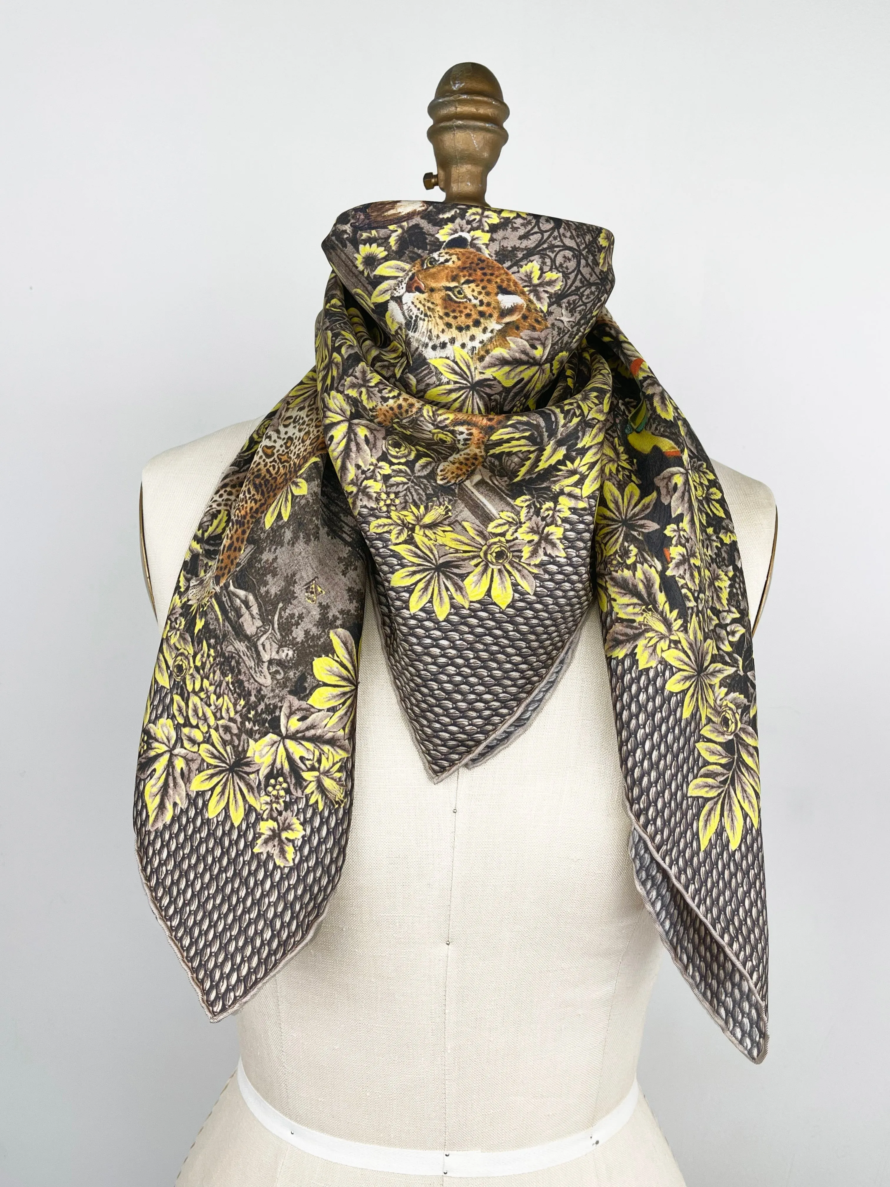 Elwyn New York Creatures of Arcadia Scarf