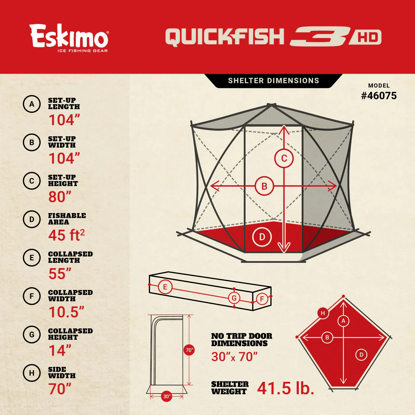 Eskimo Quickfish 3HD - Insulated