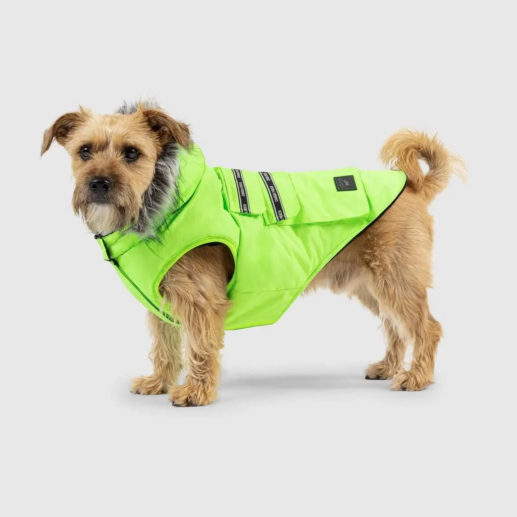 Everest Explorer Vest in Neon Green (FINAL SALE)