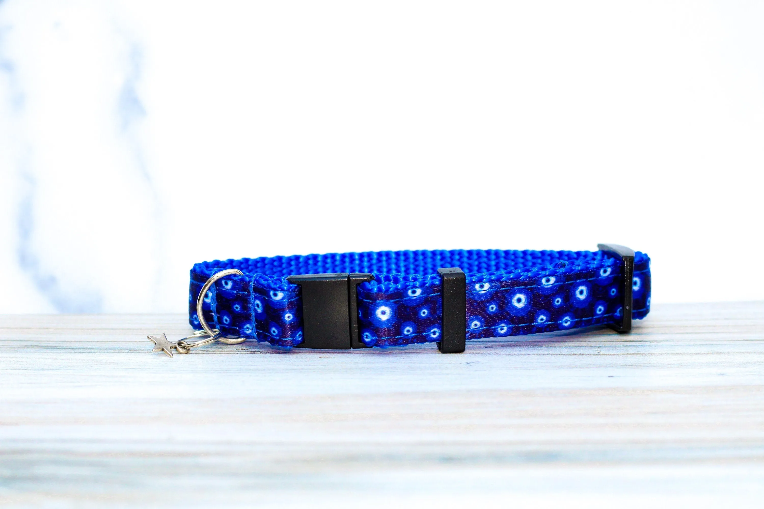 Evil eye collar,Evil eye Dog and cat collar, Turkish evil eye, Magic protection, Witchy , Witchy dog and cat