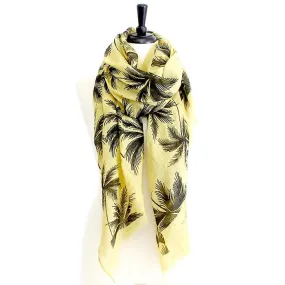 FA-1415 Palm Print Scarf