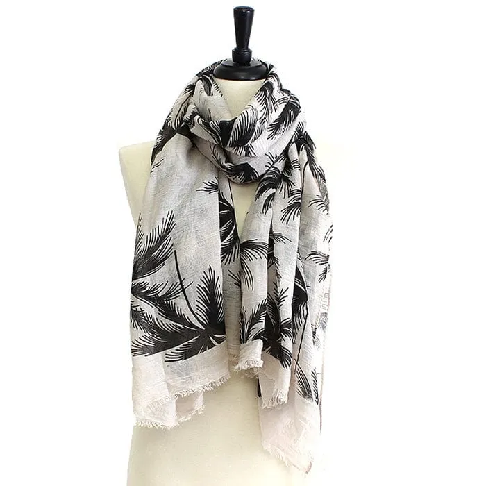 FA-1415 Palm Print Scarf