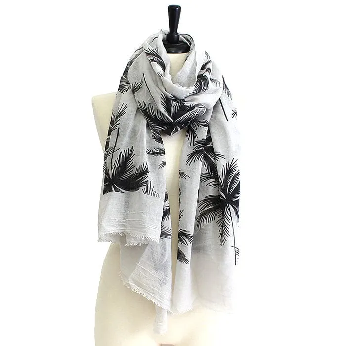 FA-1415 Palm Print Scarf