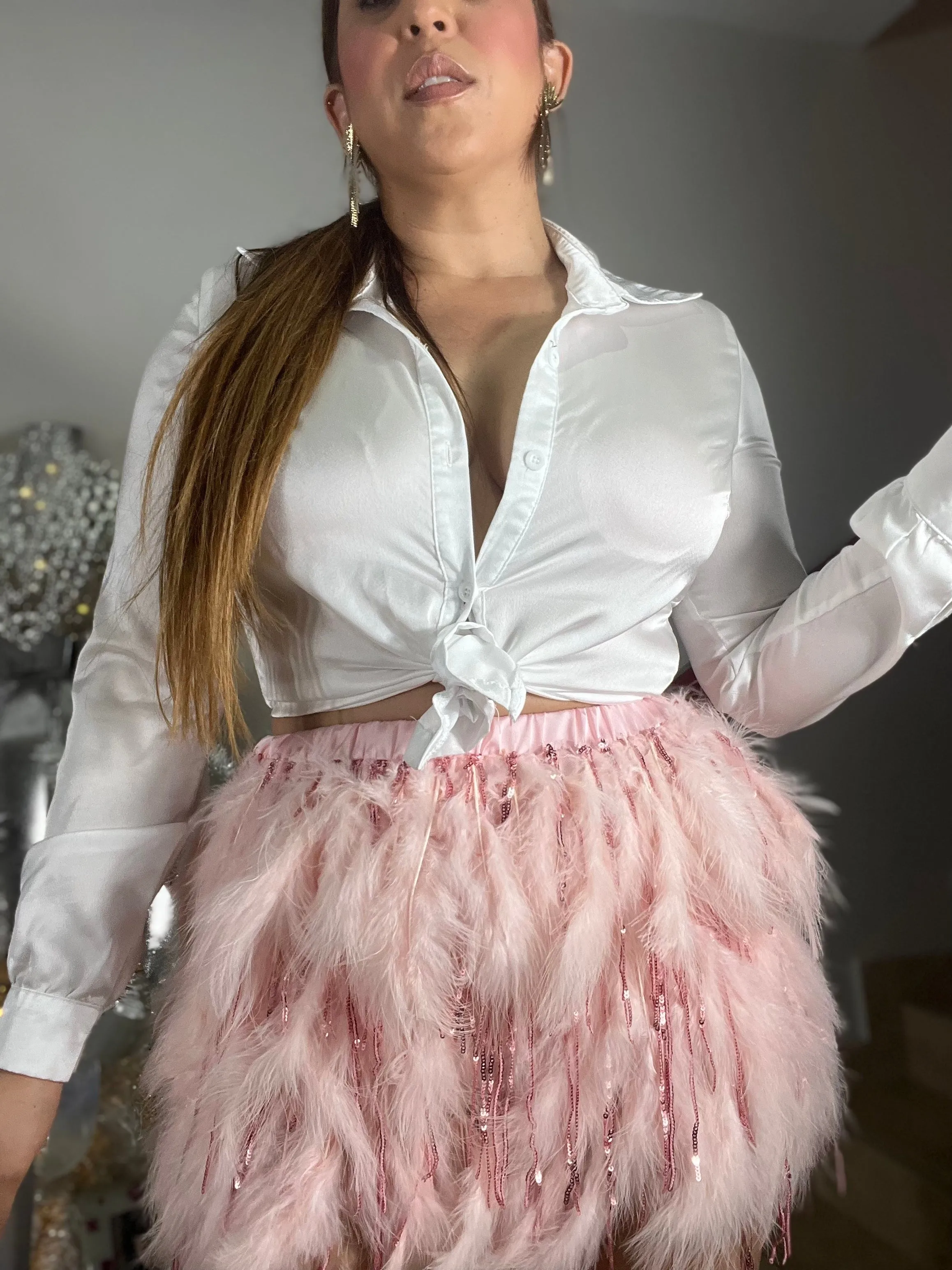 Feather Princess Skirt
