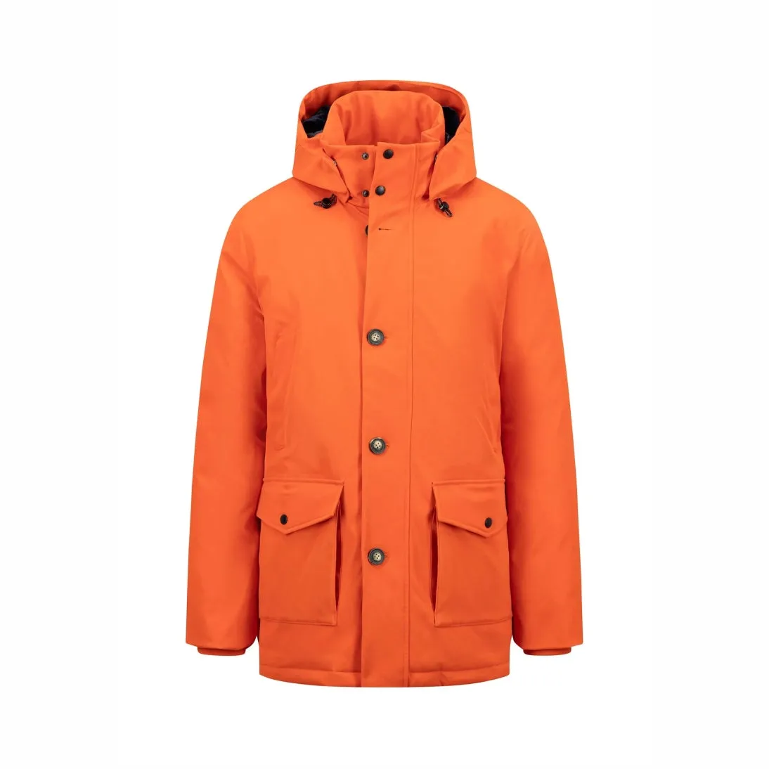 Fynch-Hatton Warm Lined Parka Coat 14102620-304 Flame