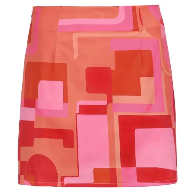 Gloria Printed Vintage Skirts