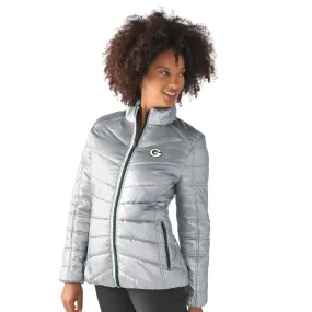 Green Bay Packers Rise & Sunshine Women's Puffy Jacket