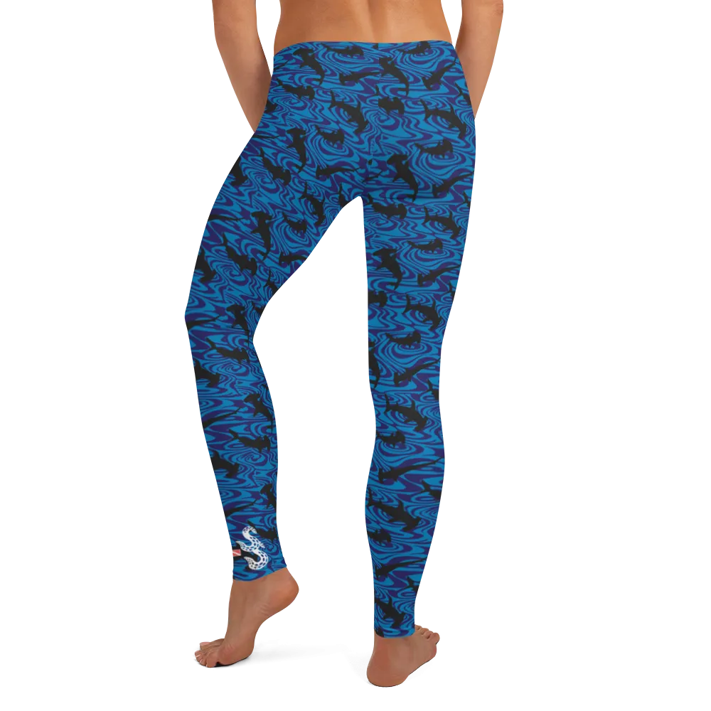 Hammerhead Shark Leggings (Warehouse)