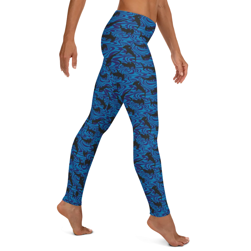 Hammerhead Shark Leggings (Warehouse)