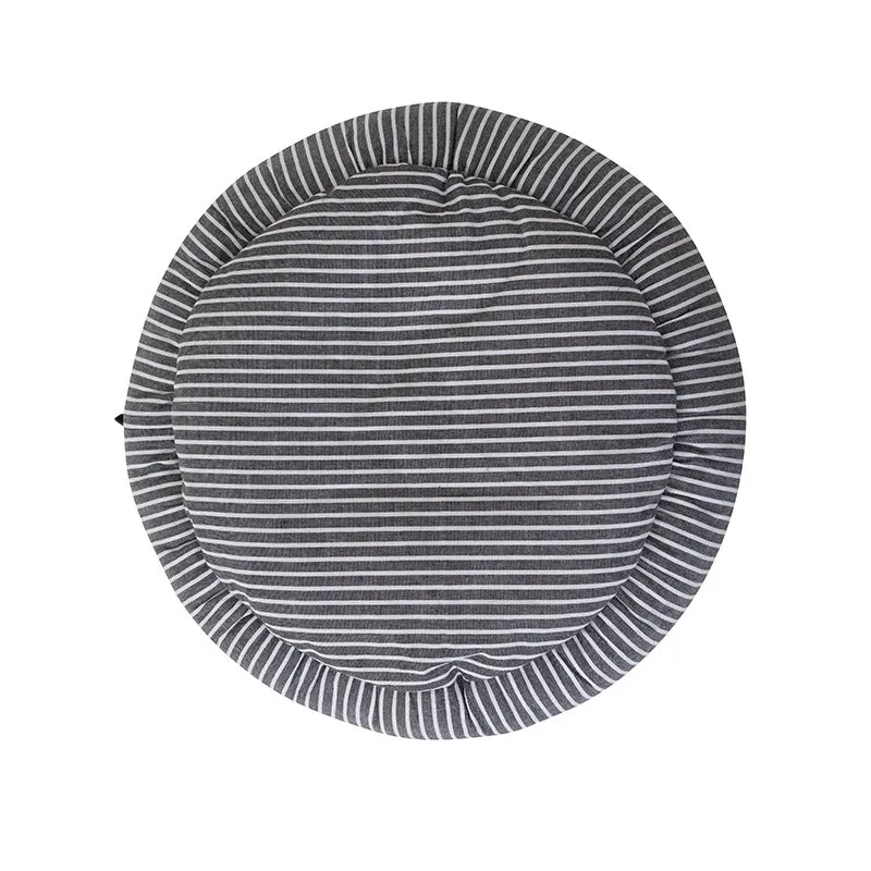 Hamptons Stripe Reversible Cat Donut