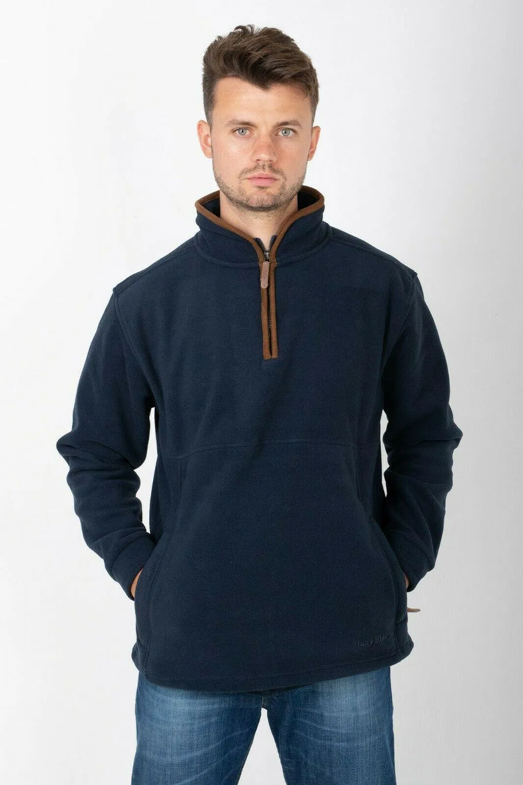 Hazy Blue HAMILTON Mens Fleece Jacket