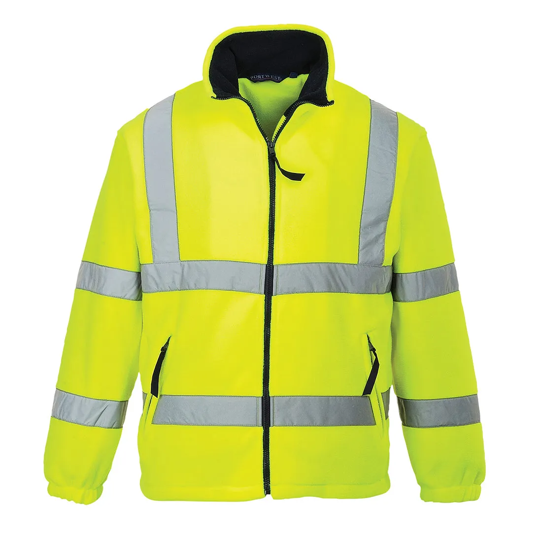 Hi - Vis Mesh Lined Fleece Jacket