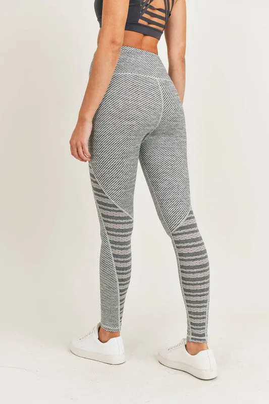 Highwaist Infinity Mesh Combo Leggings