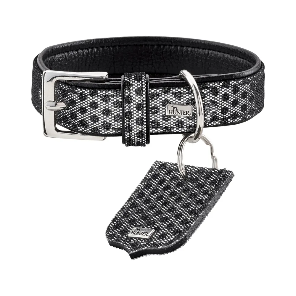 Hunter Hella Reflect Collar for Dogs (Black)