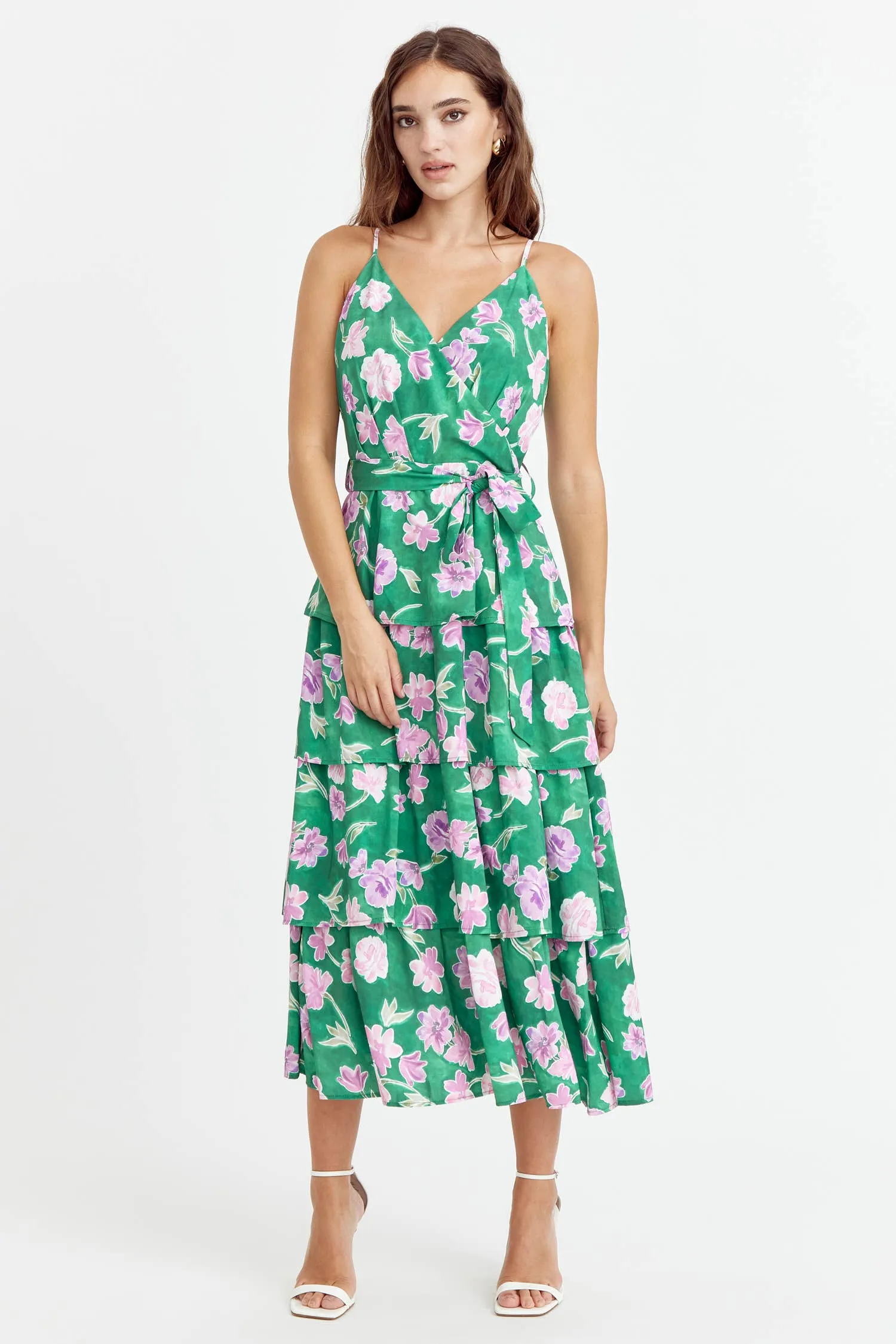 Inez Tiered Maxi Dress