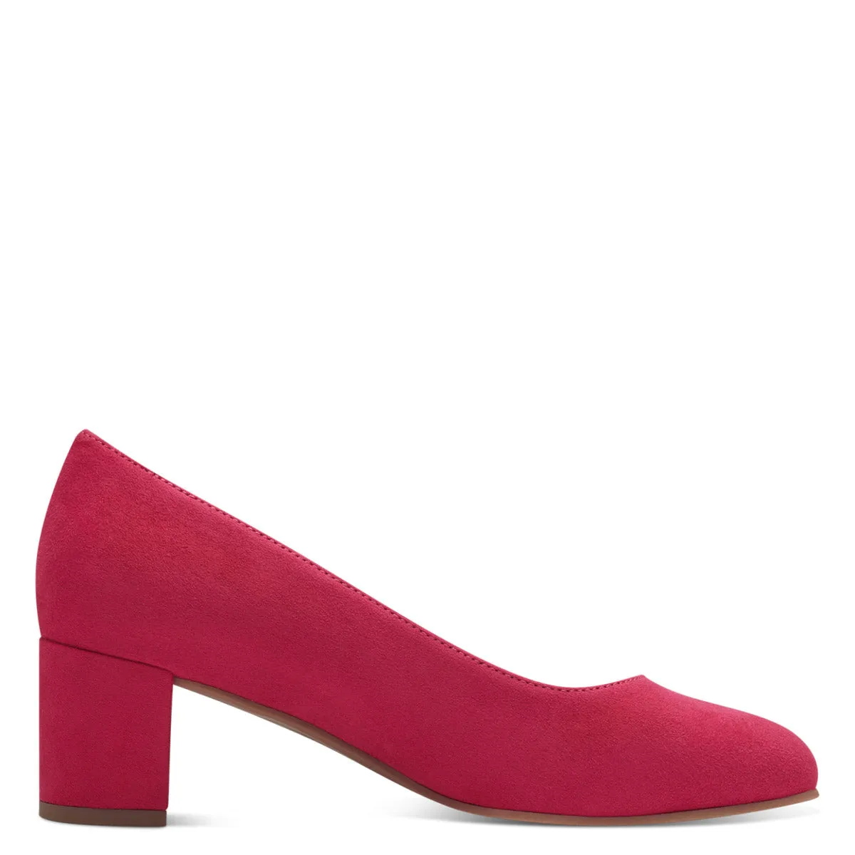 Jana Fuchsia Wide Fit Block Heel Shoes