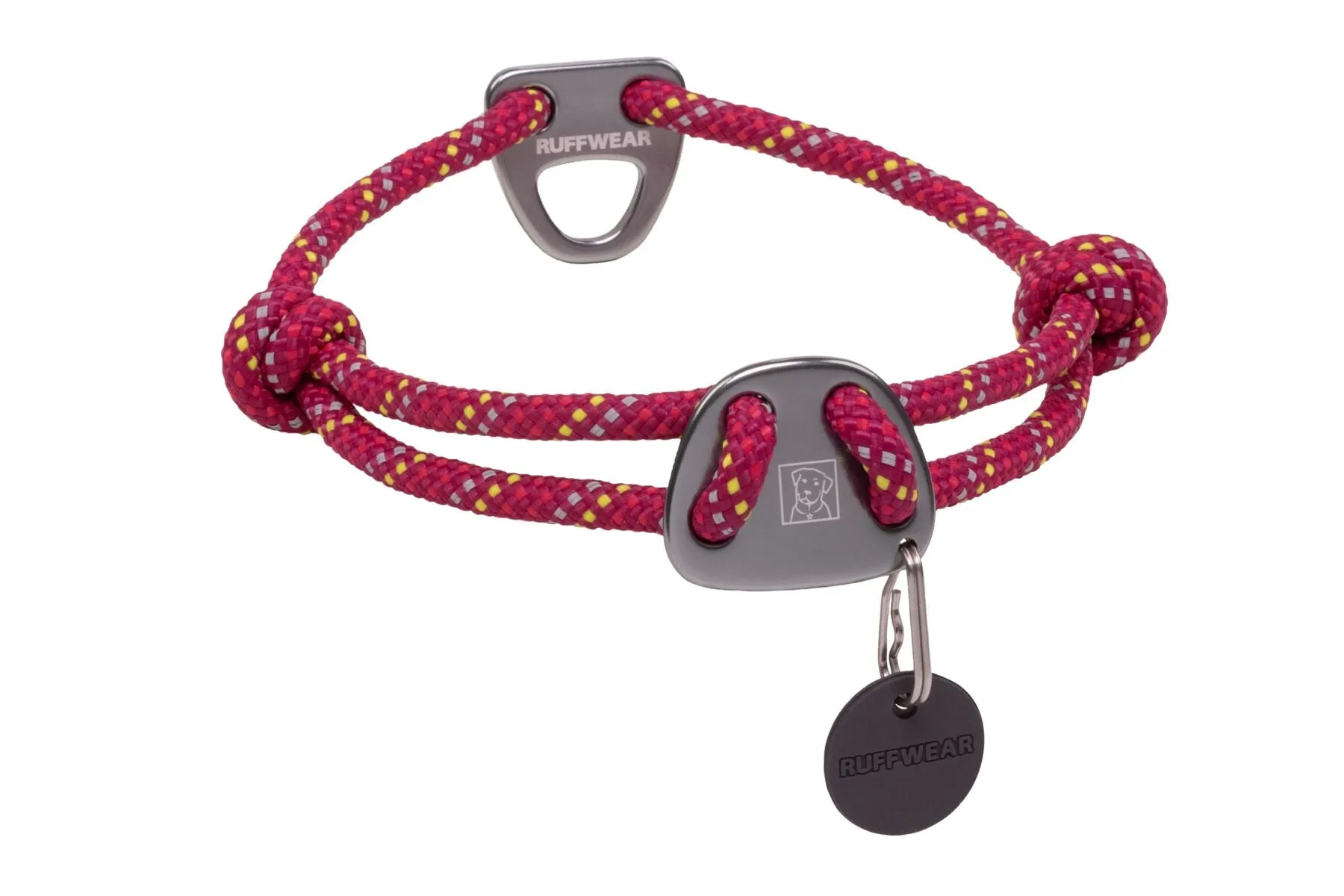 Knot-a-Collar Hibiscus Pink