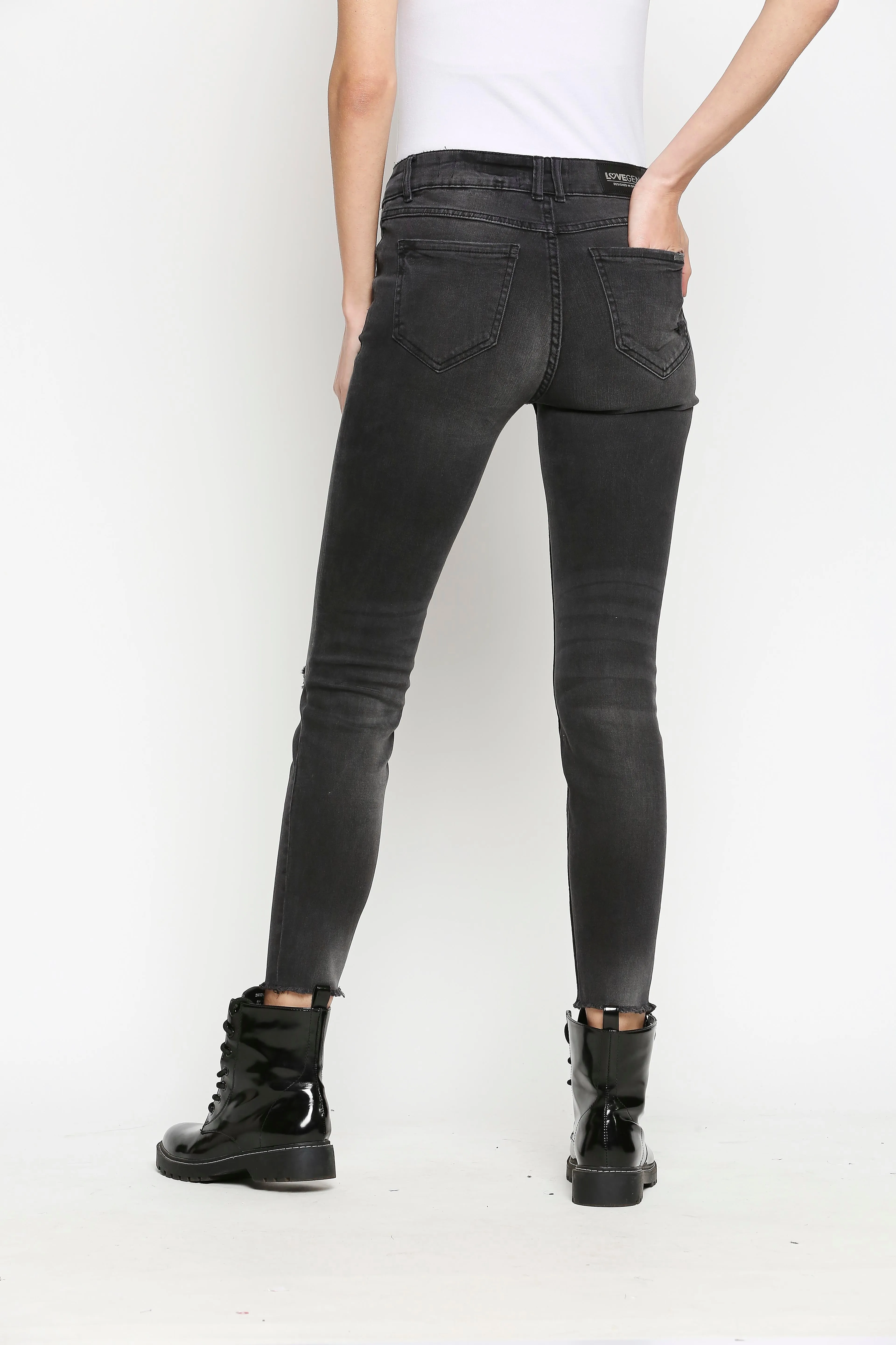 Lagos Black Skinny Jeans