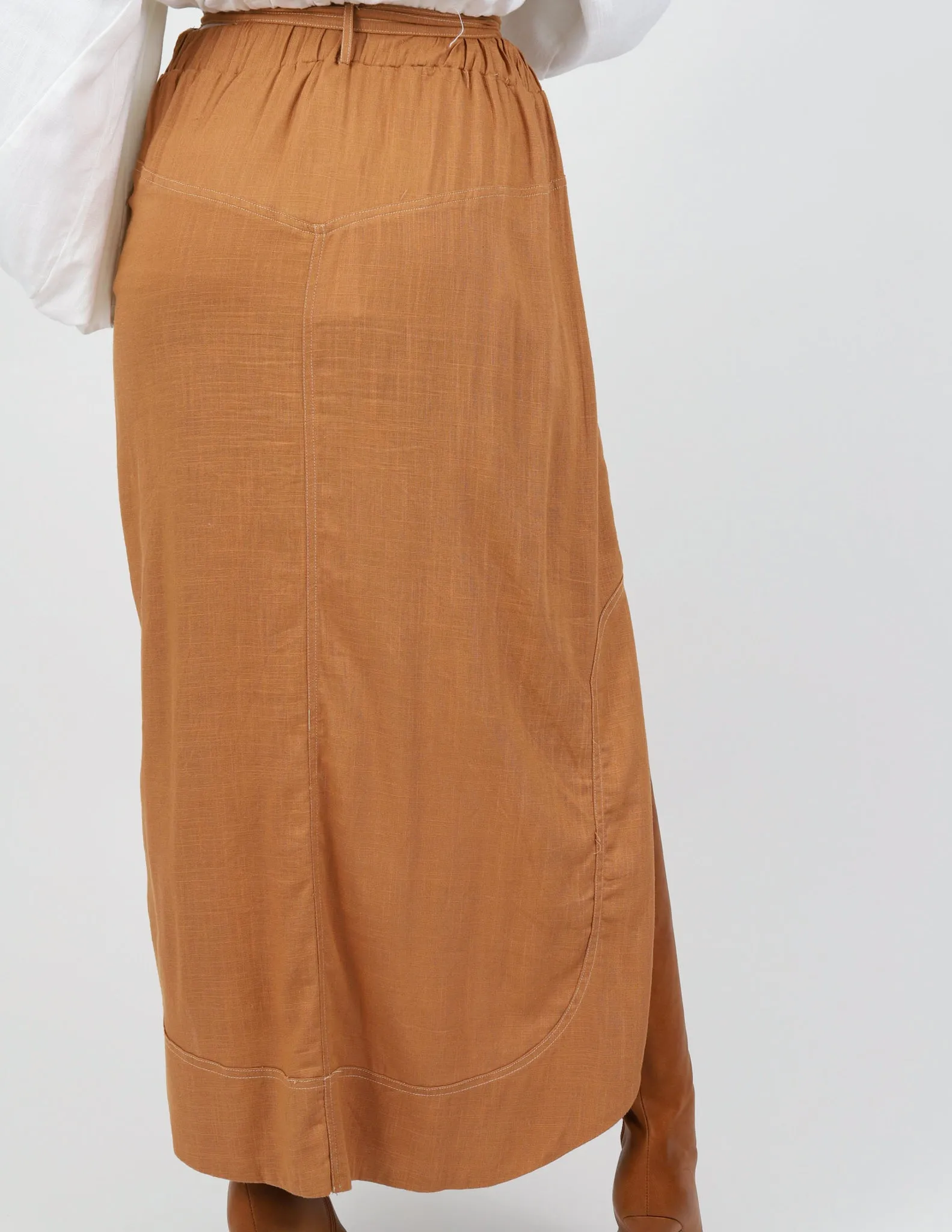 Linen Loop Skirt