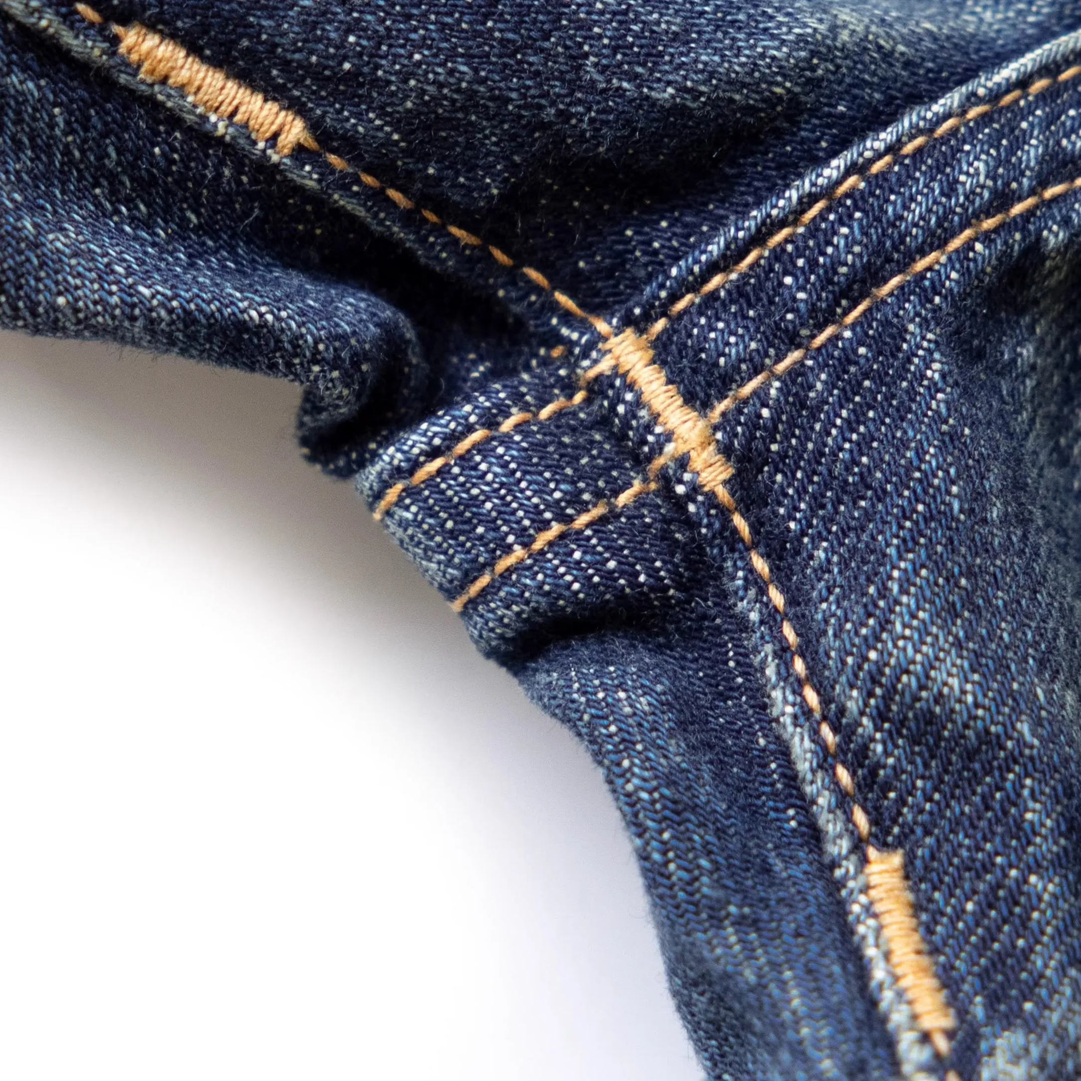 LOOSE WASHED SELVEDGE JEANS JOB