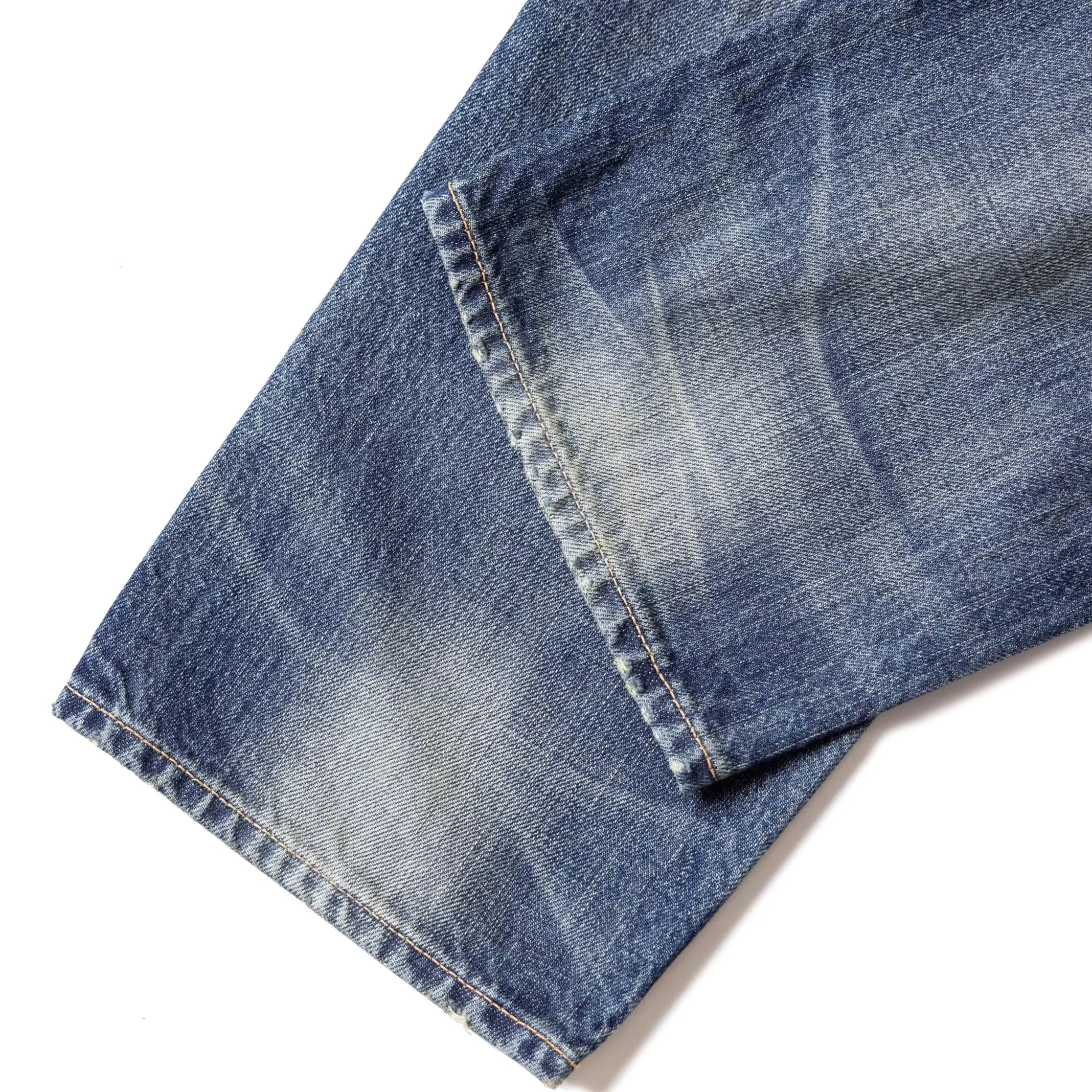 LOOSE WASHED SELVEDGE JEANS JOB