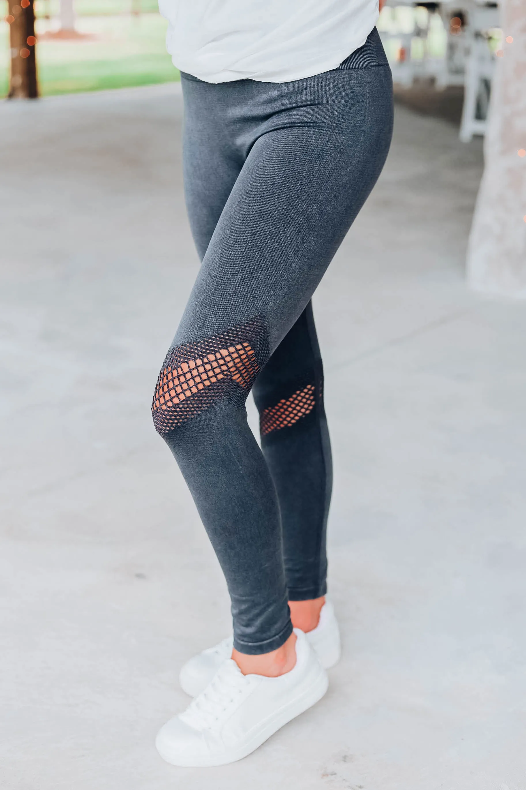 Lost In Leggings - Black