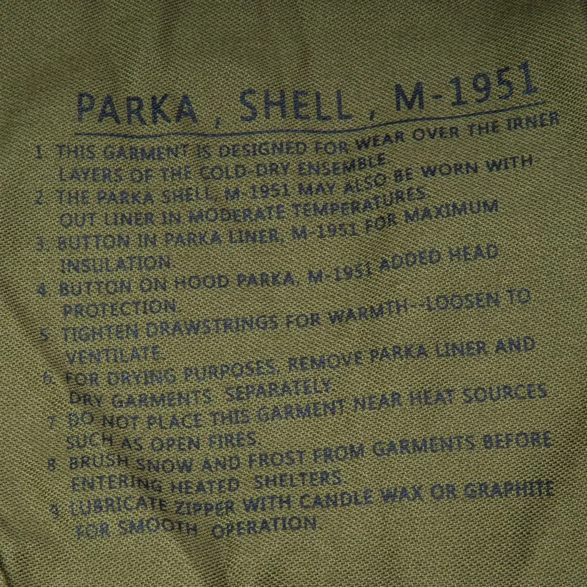 M51 FISHTAIL PARKA KOMBATANT