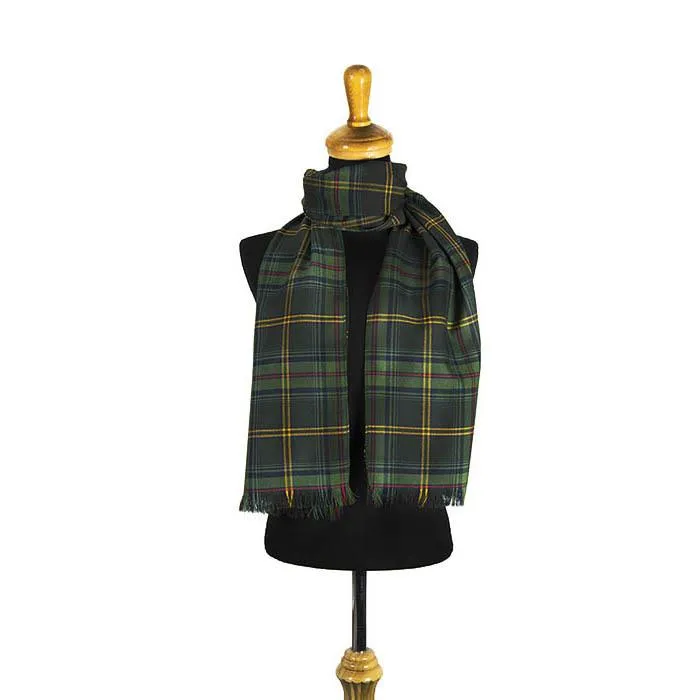 MacRae Red Modern Tartan Scarf