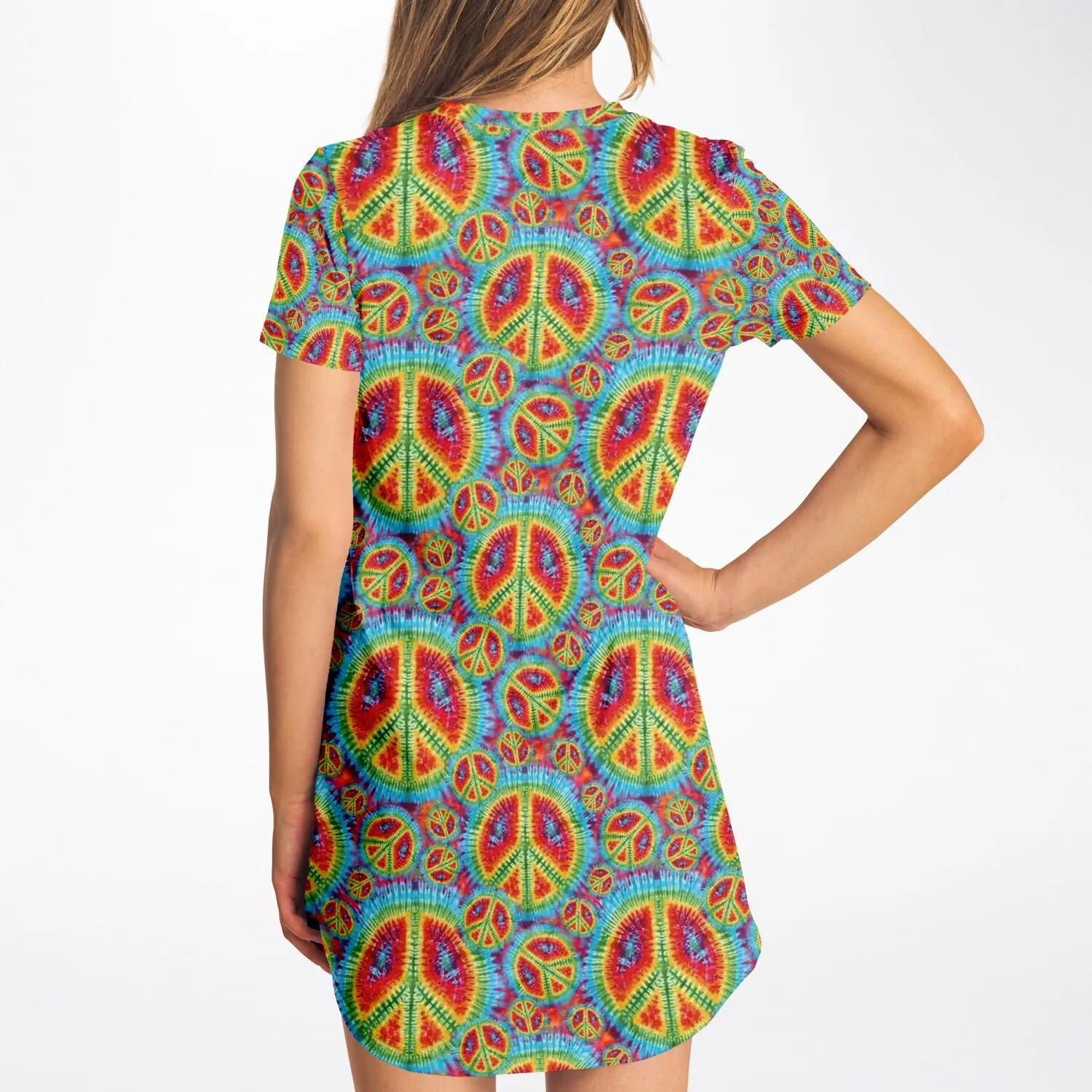 Magic Peace T-Shirt Dress