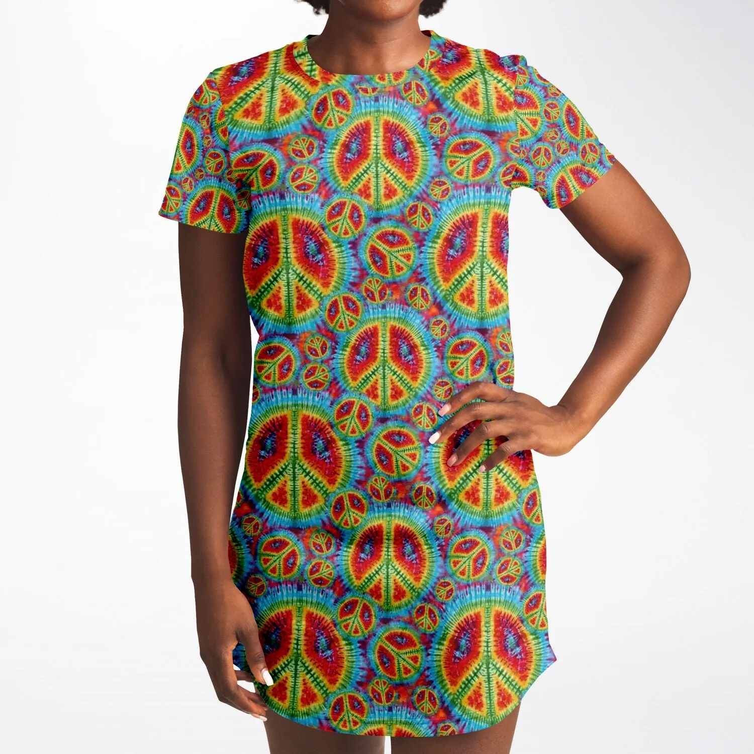 Magic Peace T-Shirt Dress