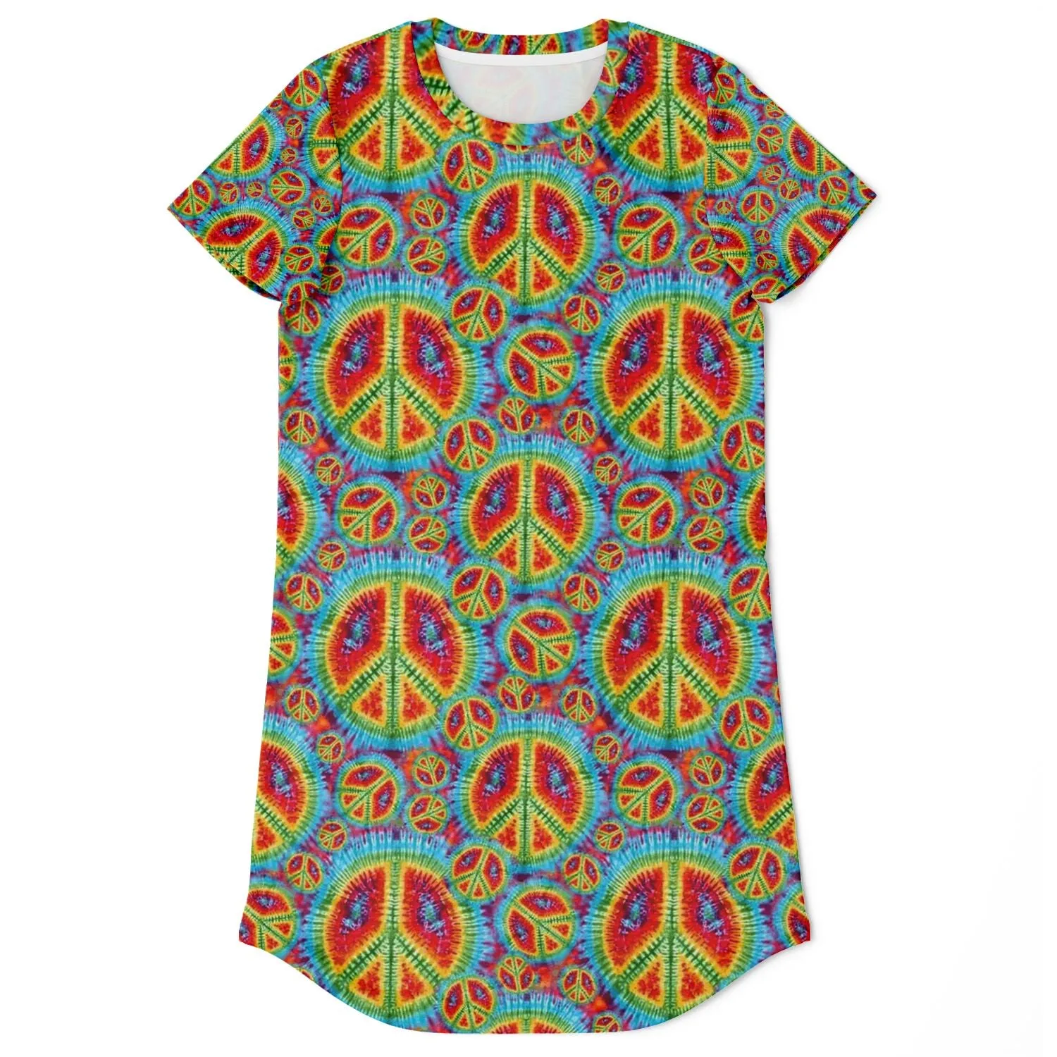 Magic Peace T-Shirt Dress