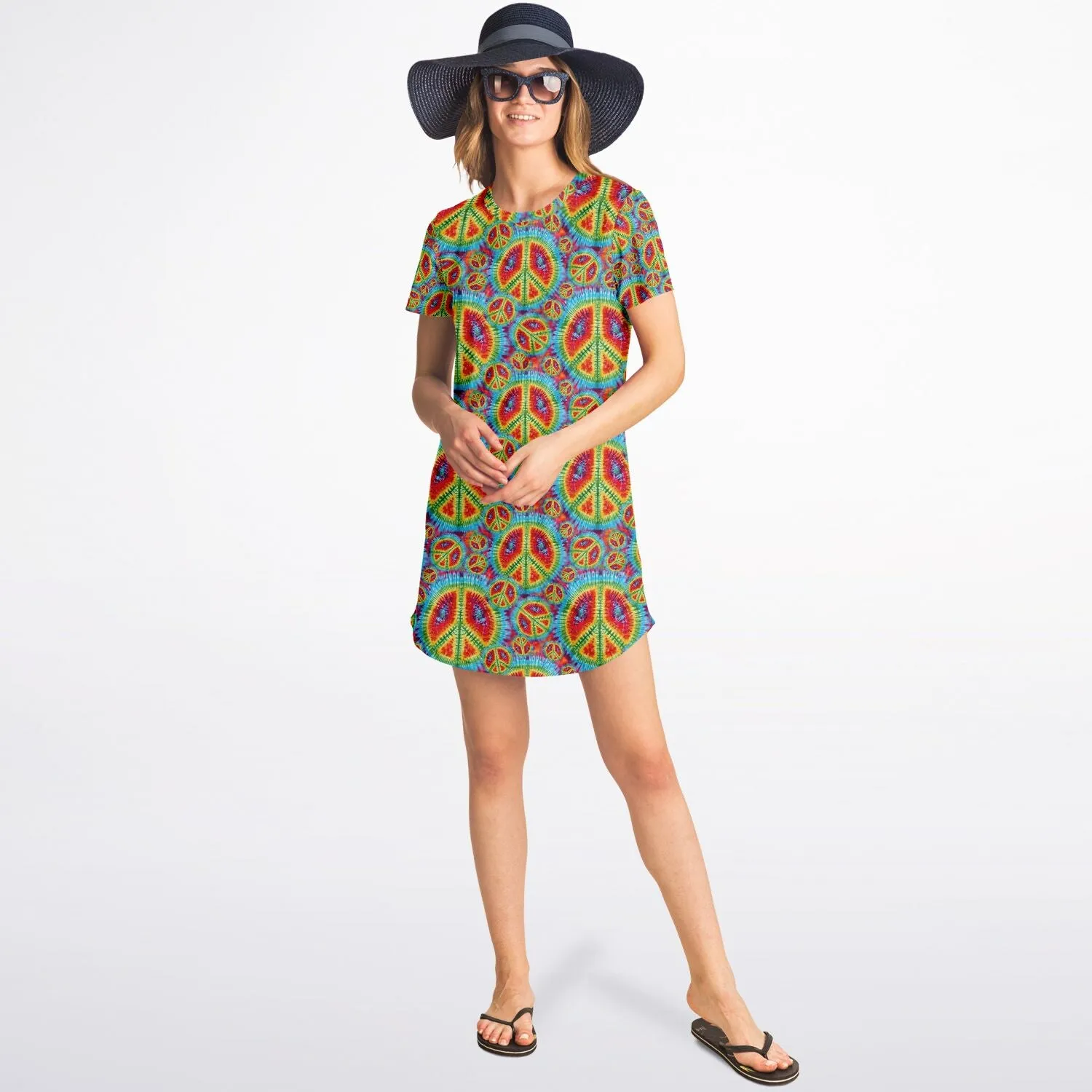 Magic Peace T-Shirt Dress