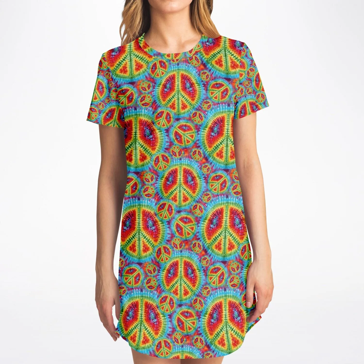 Magic Peace T-Shirt Dress