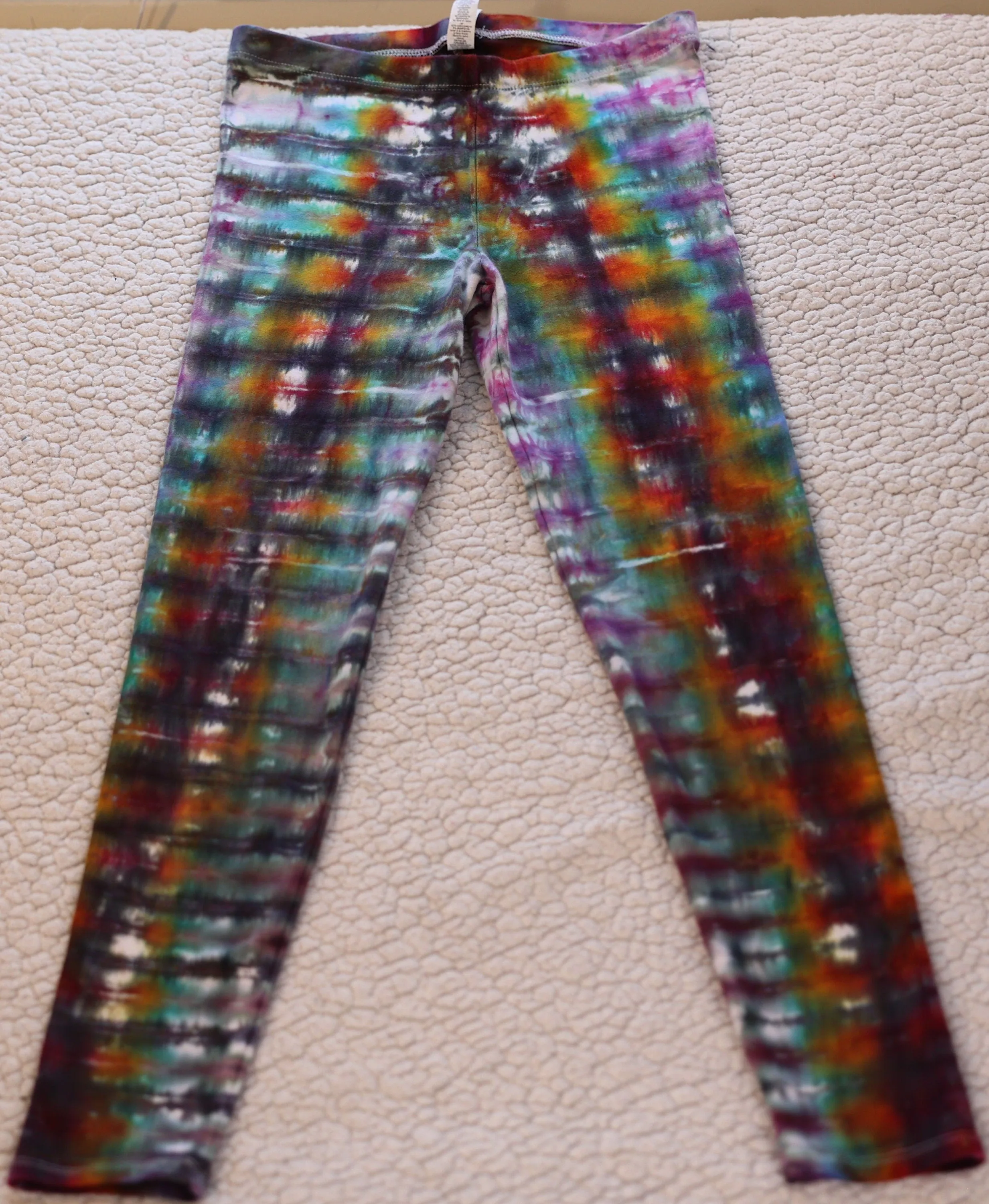 Medium Hot Water Irrigation Tie Dye Leggings