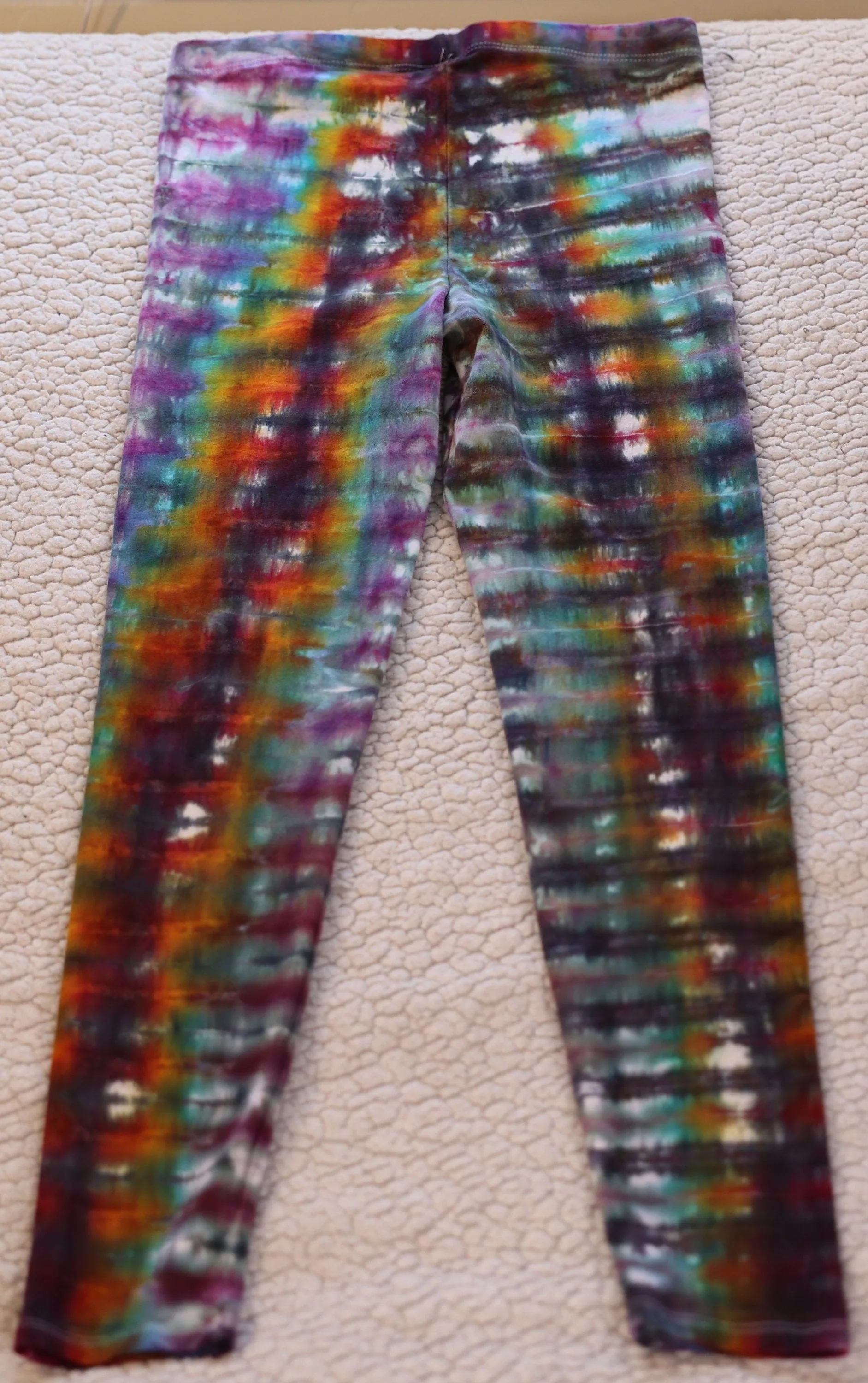 Medium Hot Water Irrigation Tie Dye Leggings