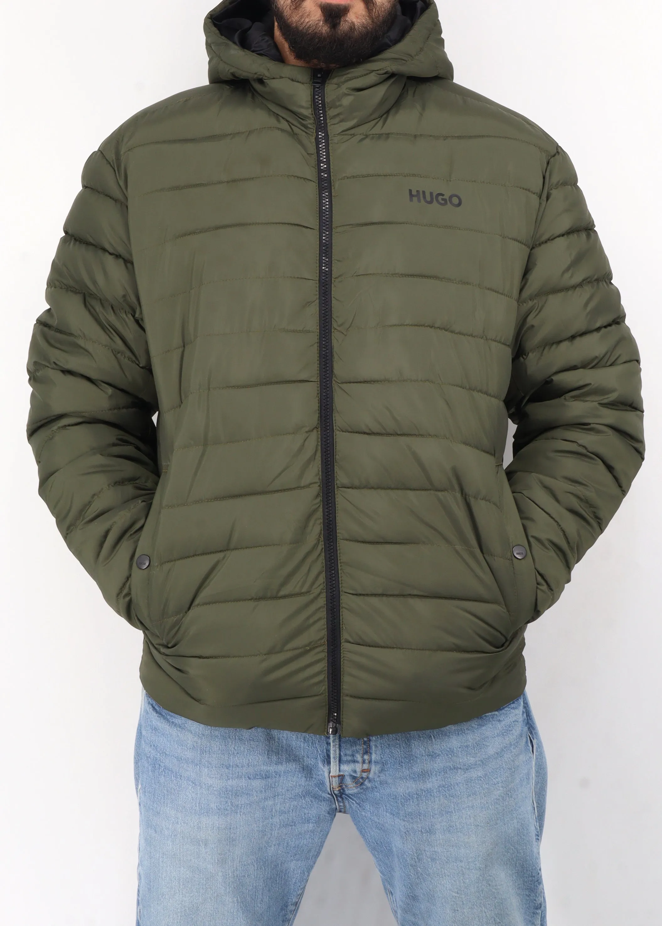 Men's Quilted Jacket,Olive