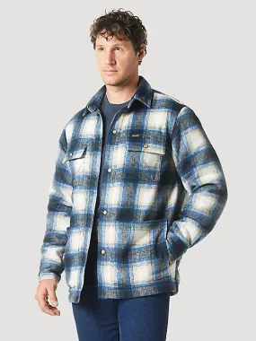 Men's Wrangler Flannel Shirt Jacket