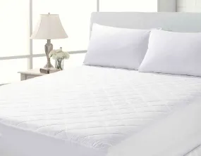 Microfibre Super Soft Quilted Fitted Mattress Protector Single, 4ft, Double, King and Super King