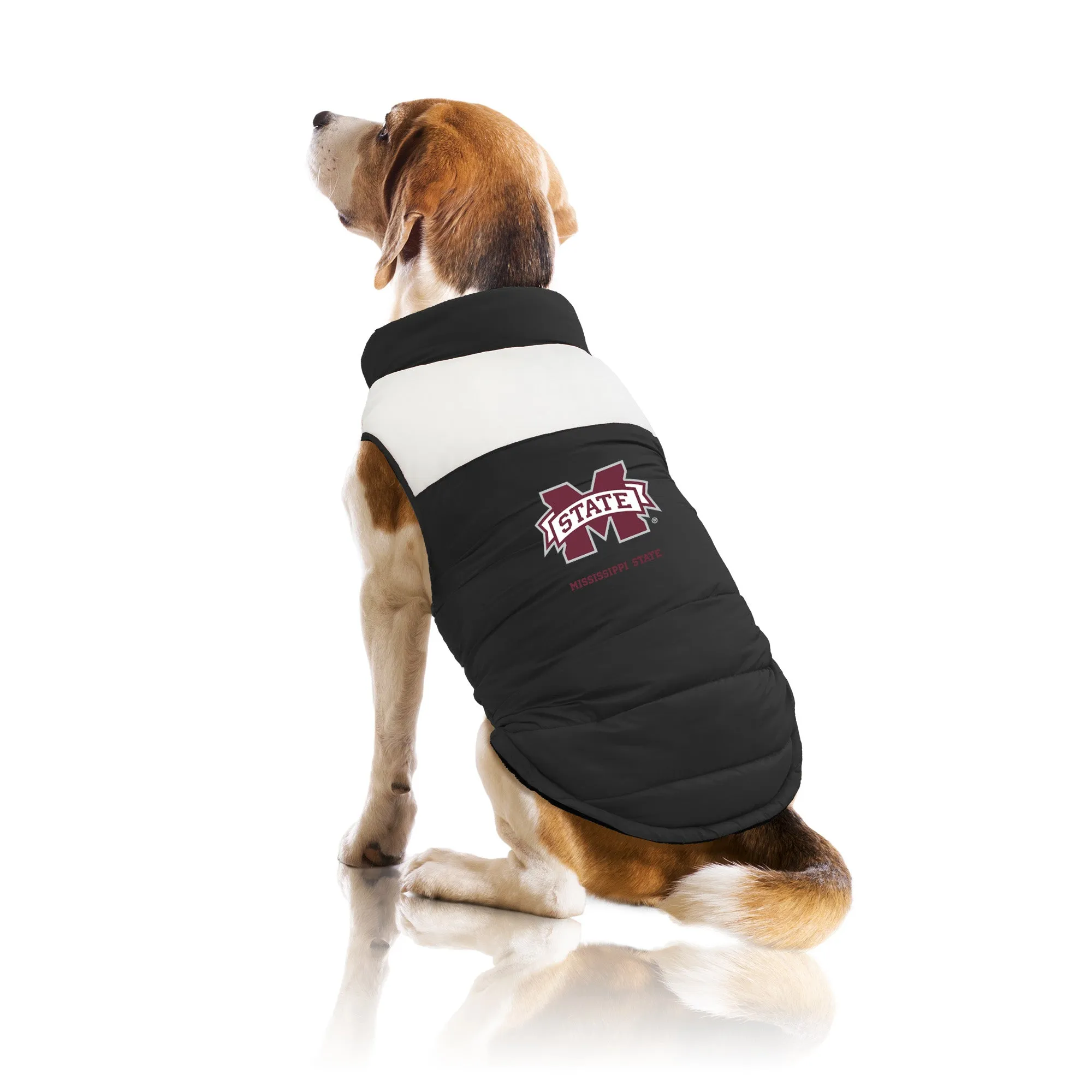 Mississippi State University Pet Parka Puff Vest