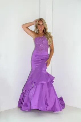 Morilee One Shoulder Prom Dress 98043