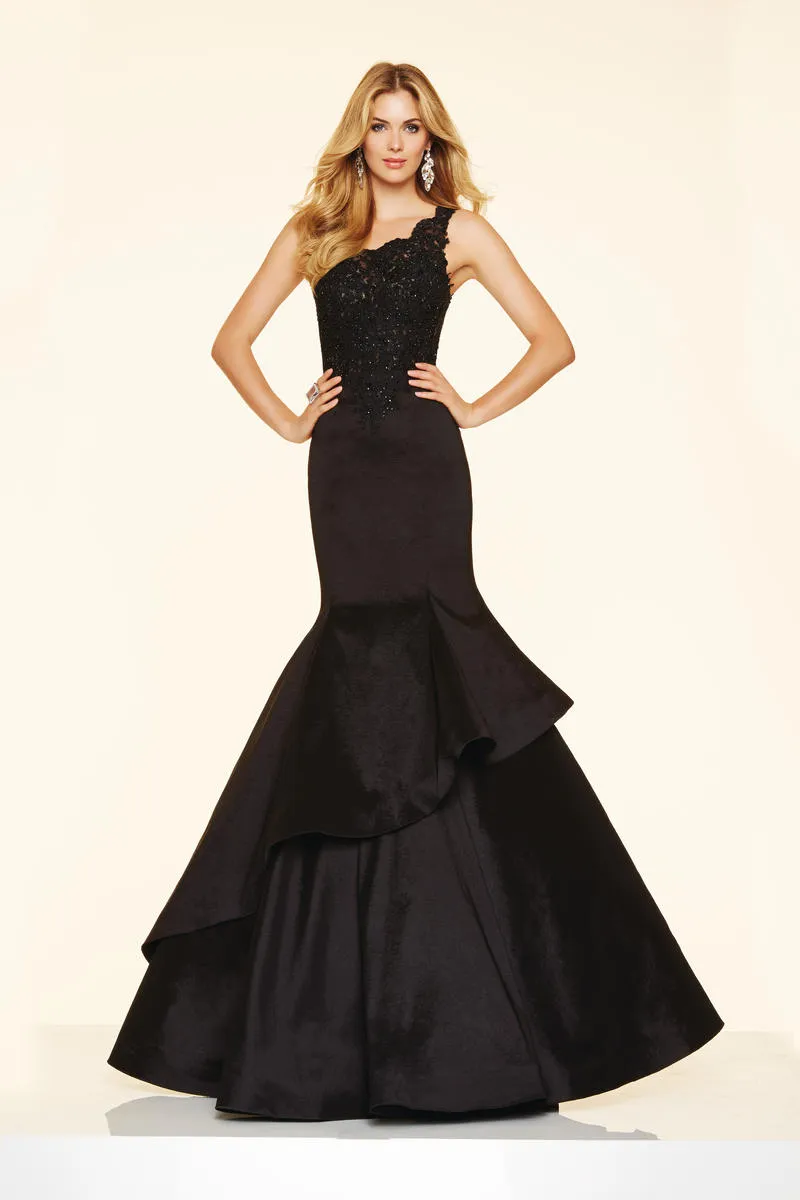 Morilee One Shoulder Prom Dress 98043