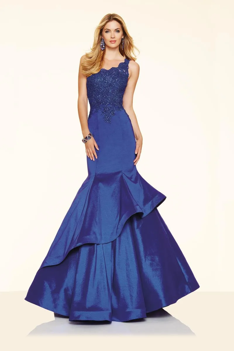 Morilee One Shoulder Prom Dress 98043