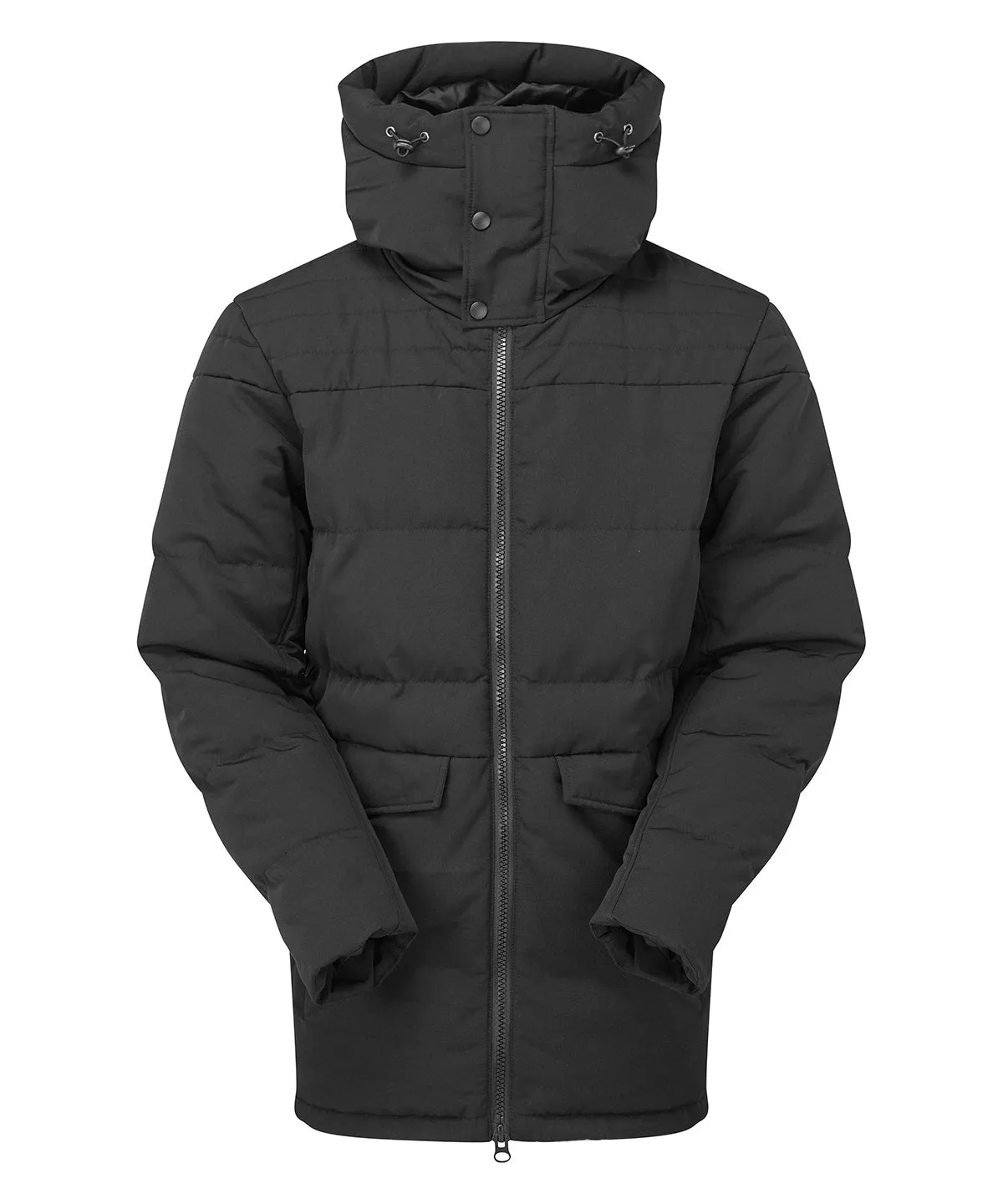 Obsidian padded jacket | Black