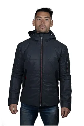 PARKA HOMBRE NORTHLAND LIORO SILVER BLACK REFLECTIVE 02-087051