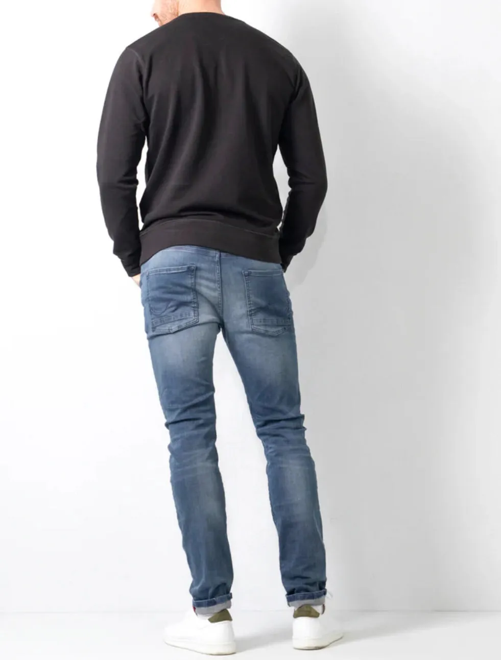 PETROL JEANS  SEHAM SLIM FIT 5812 BLUE / BLACK